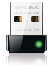 150Mbps Wireless N Nano USB Adapter TL-WN725N